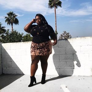 FOREVER 21 LACE UP DYE T-SHIRT DRESS